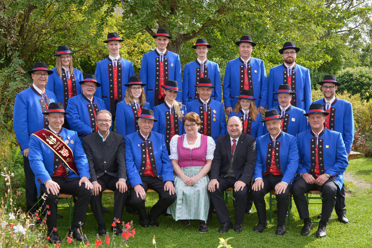 Gruppenfoto Musikverein St. Florian